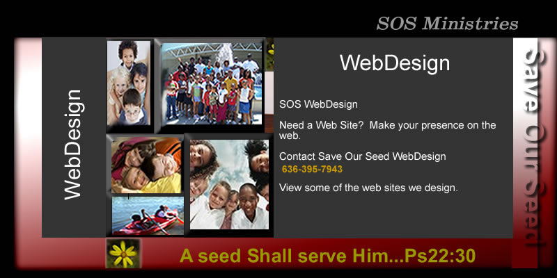 Save Our Seed Web Design